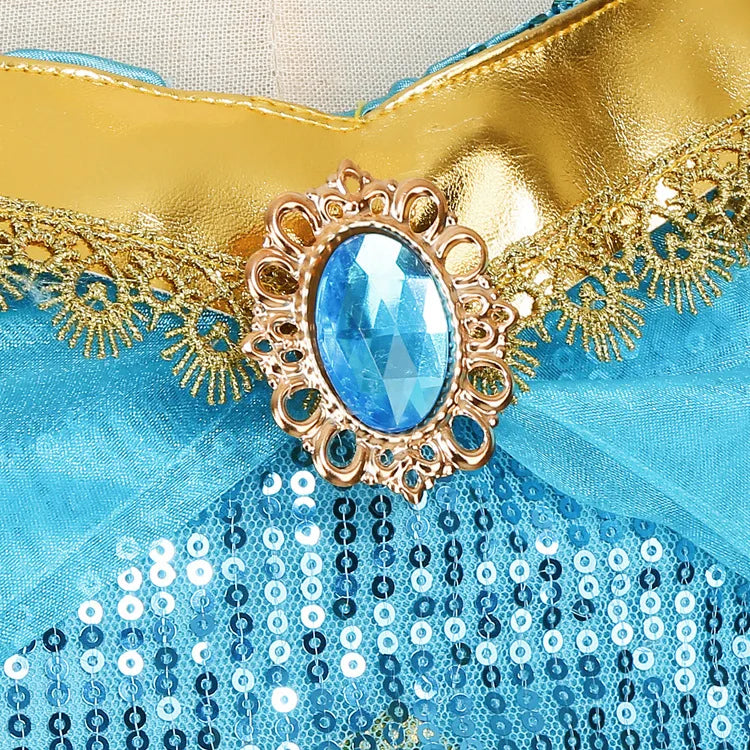Kids Jasmine Princess Costume Dress
