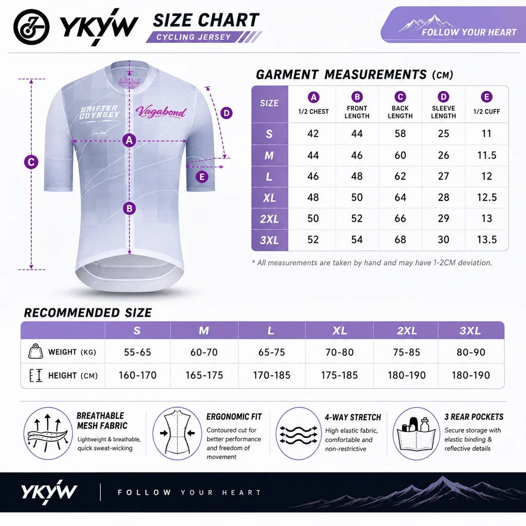 Men’s Breathable Quick-Dry Cycling Jersey