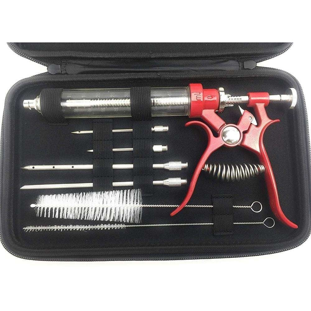 DDR BBQ Gourmet Meat Marinade Injector with Case