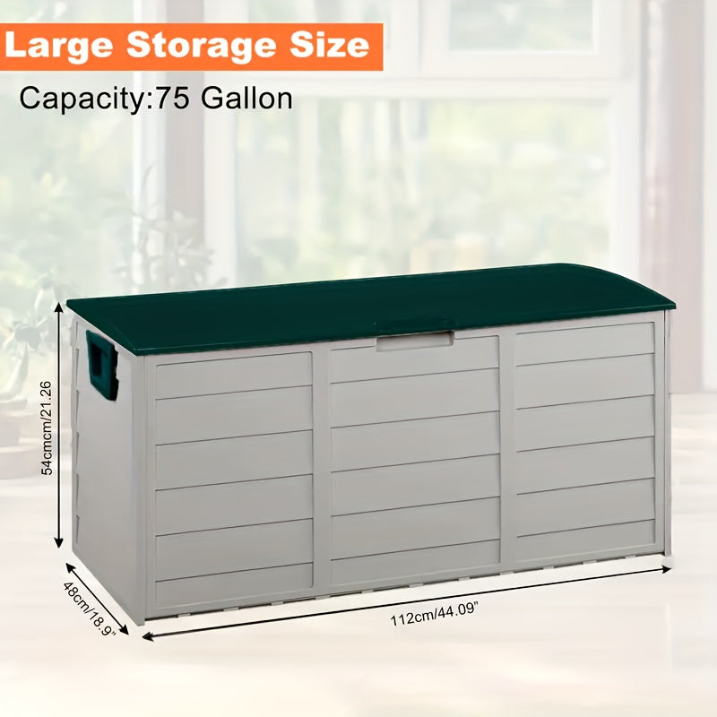 75-Gallon Outdoor Deck Storage Box
