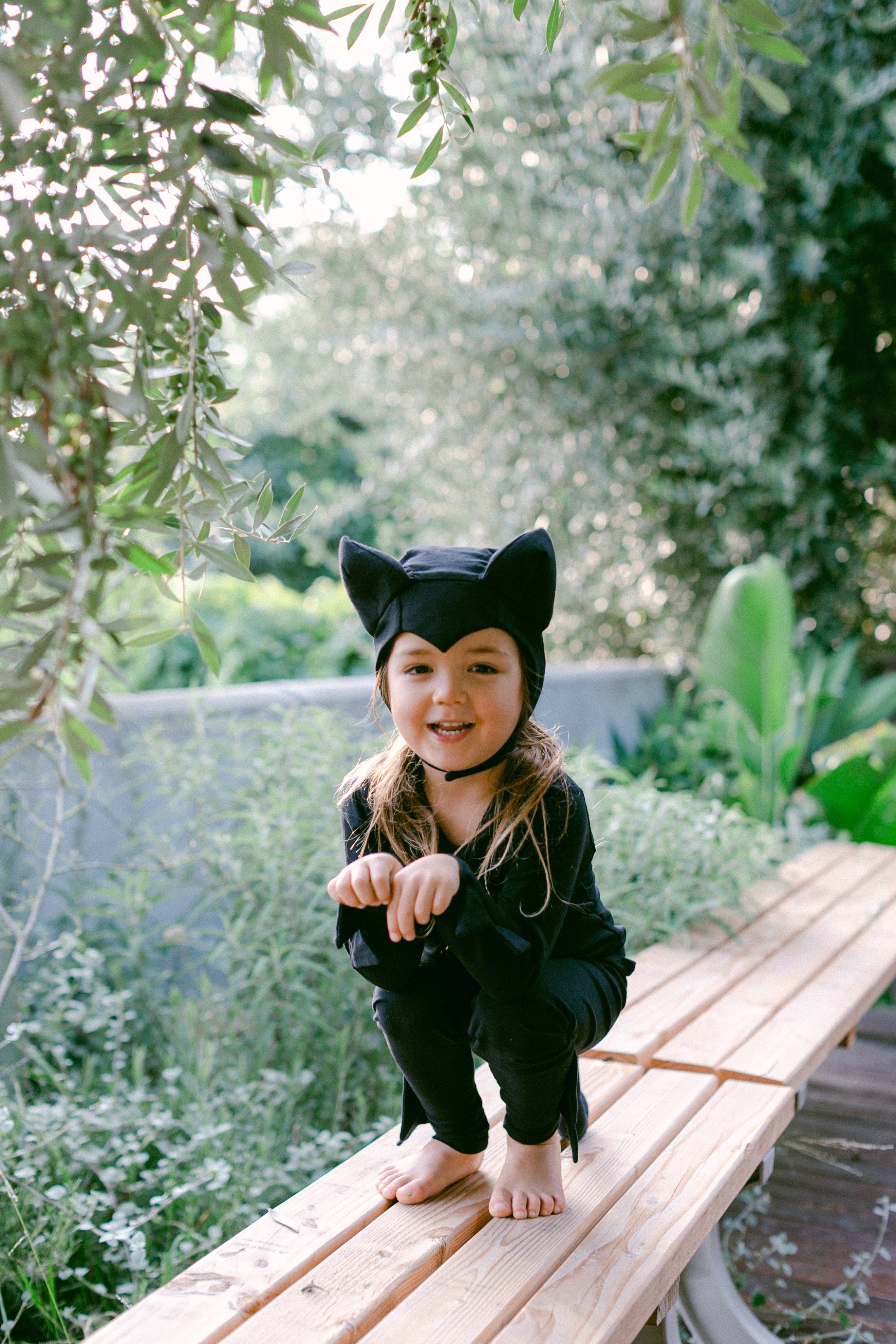 Black Cat Costume for Kids – product view 1