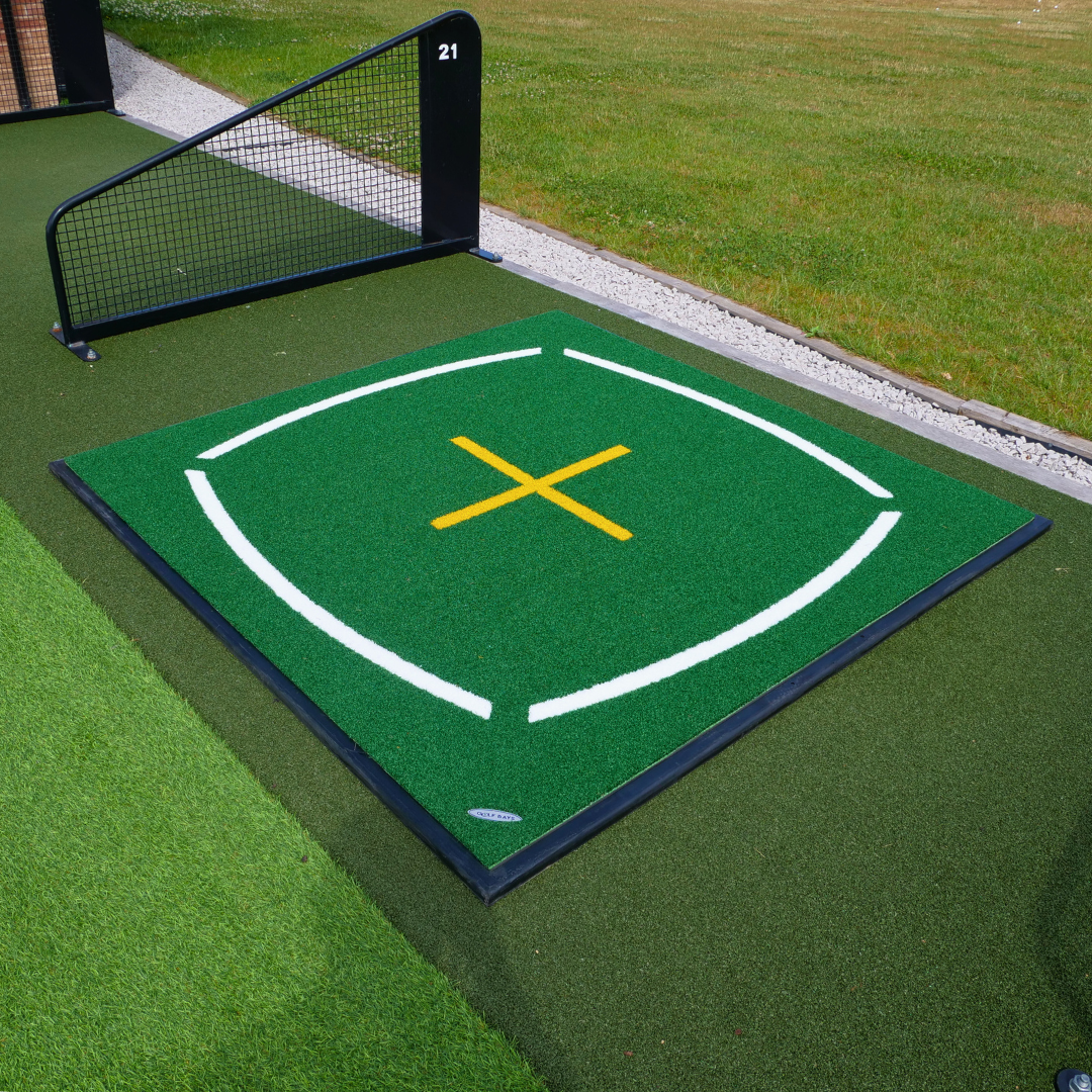 GolfBays Academy Hitting Mat – 4'11 x 4'11