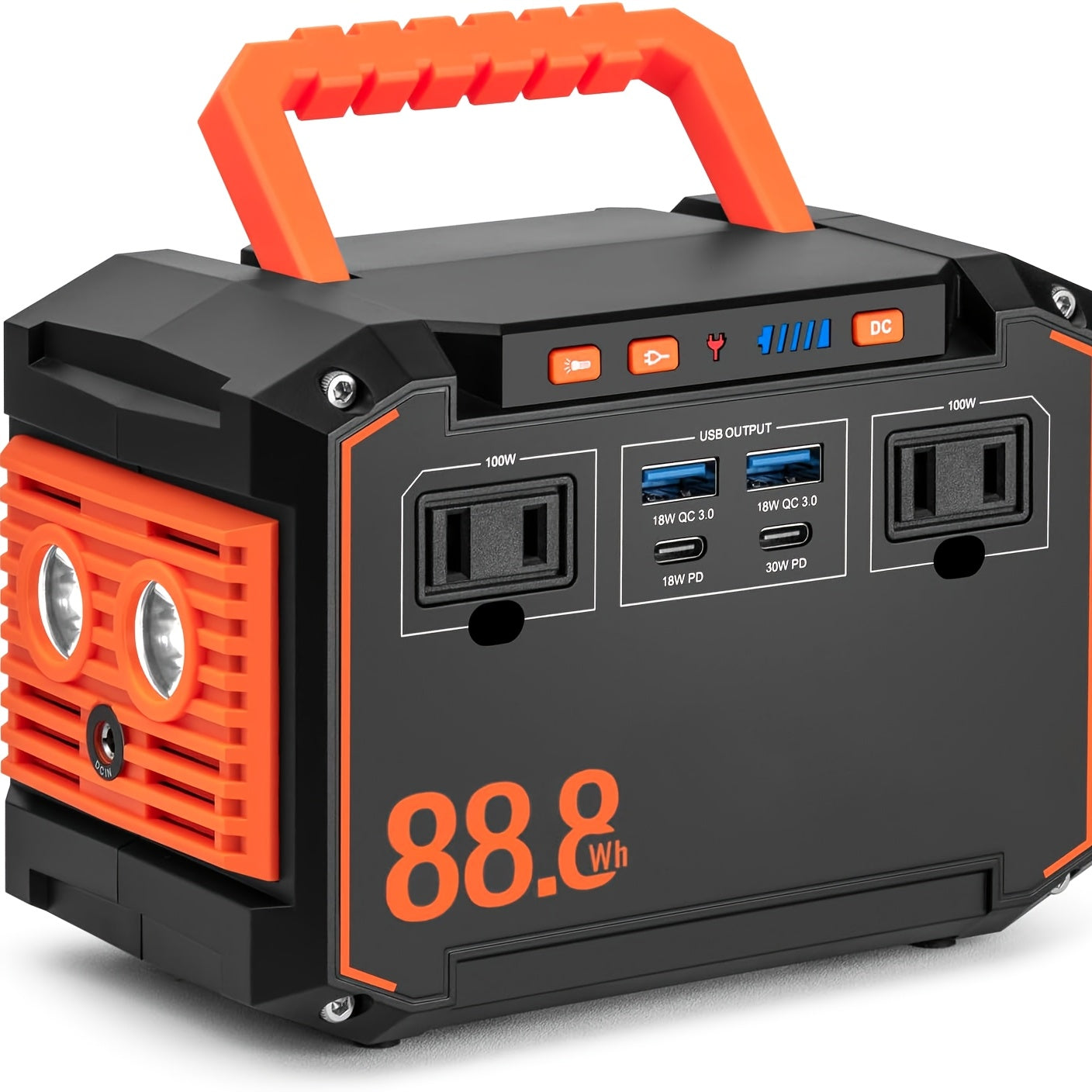 300W Portable Power Station with Solar Panel