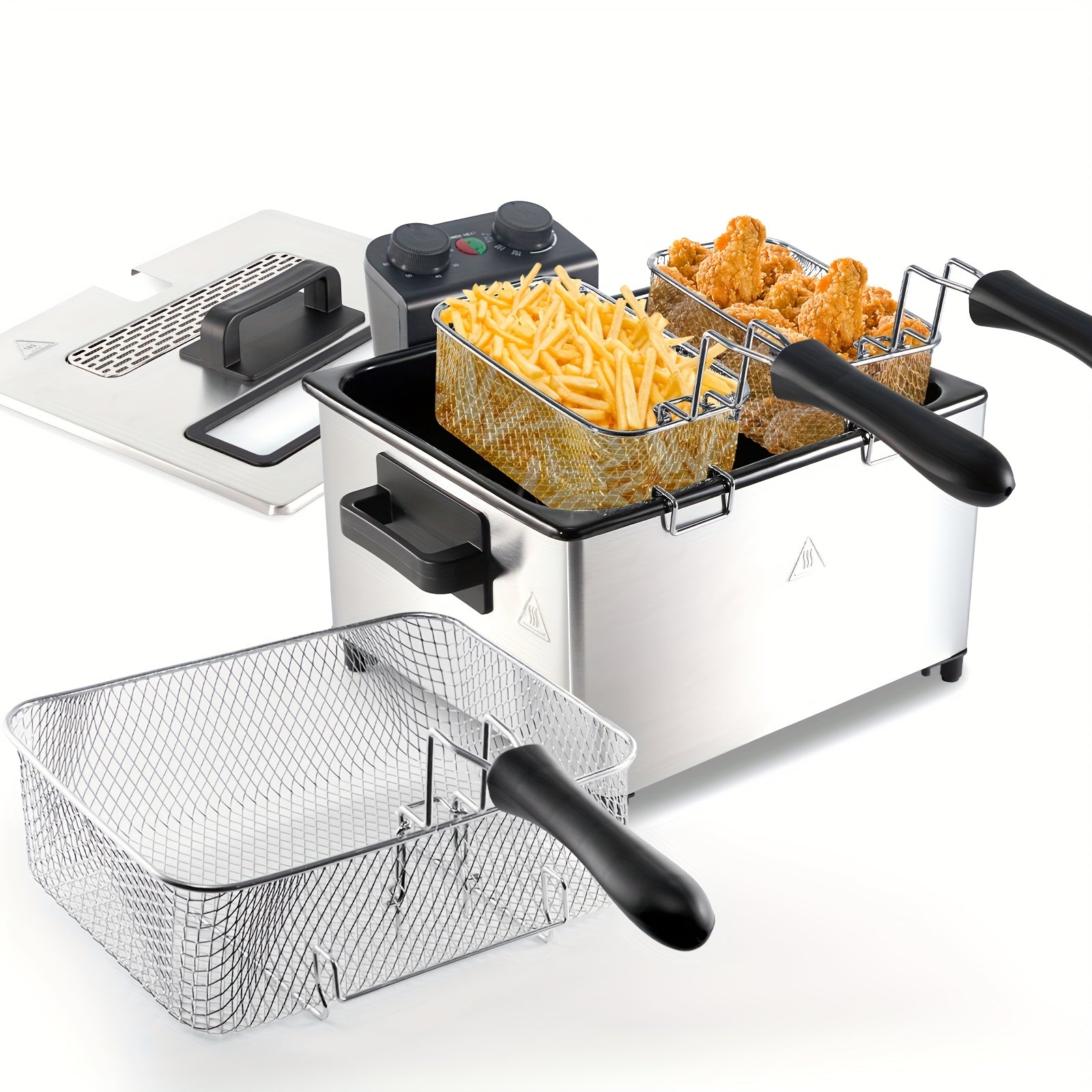 1700W Stainless Steel Electric Deep Fryer