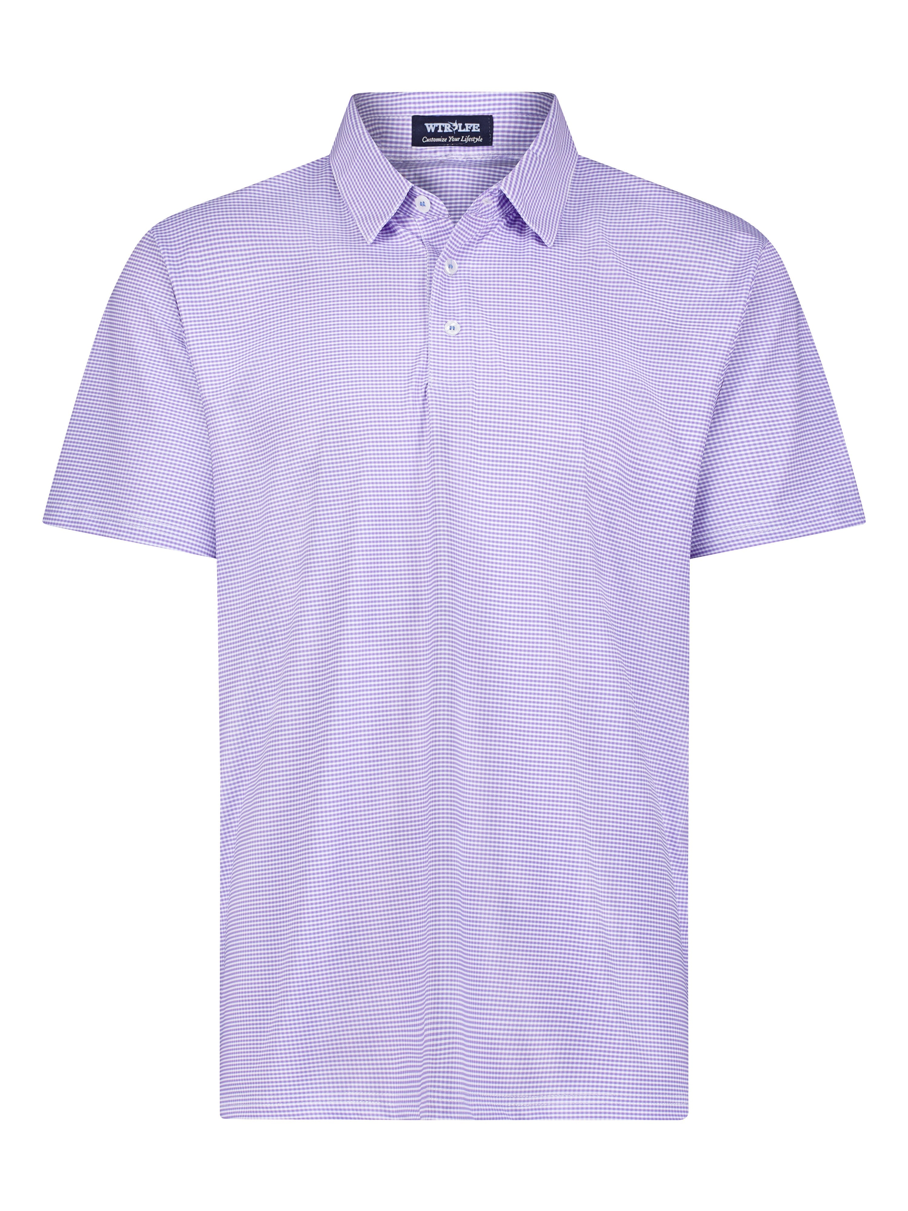 Vineyard Performance Golf Polo – Lavender