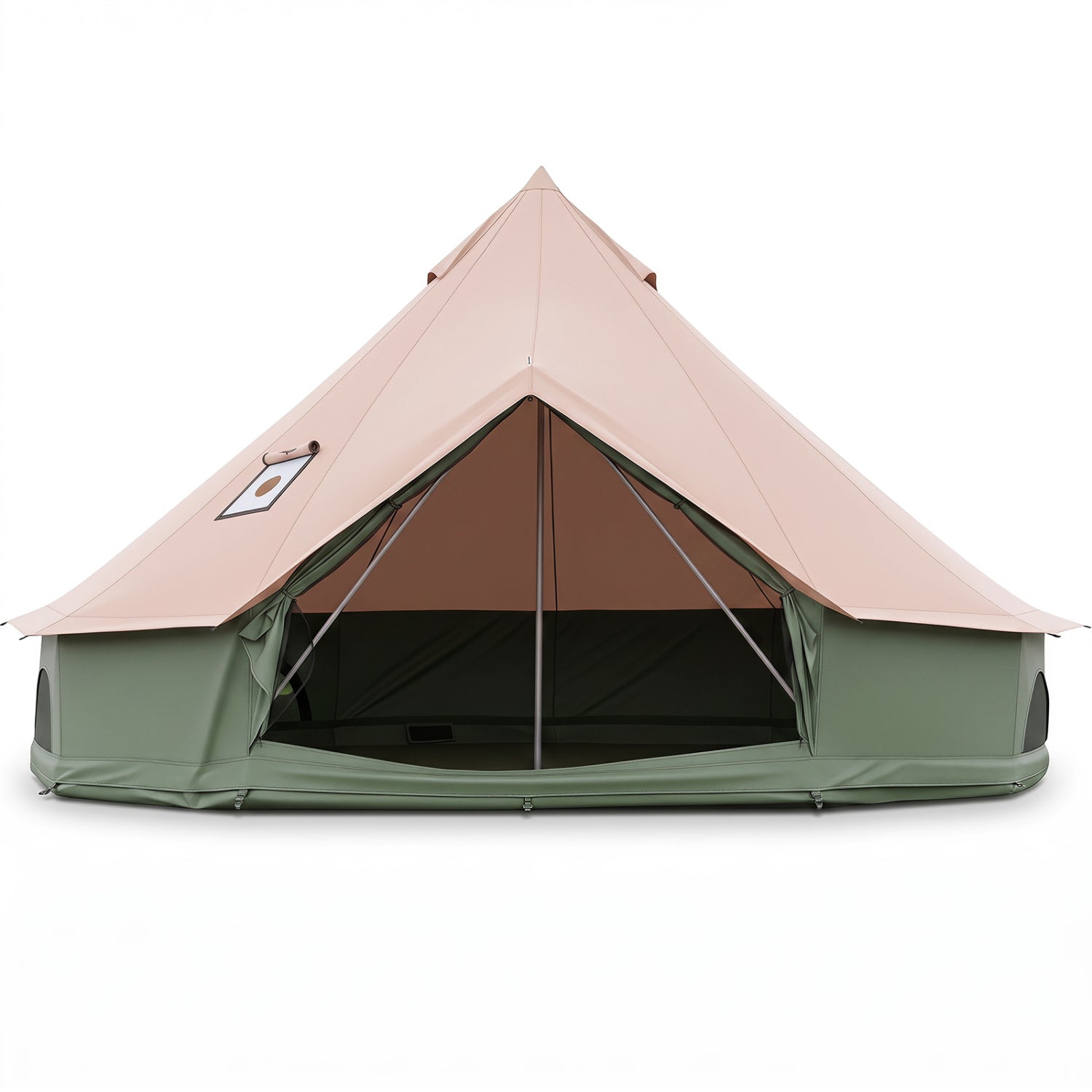 Bell Camping Tent with Stove Jack & Mesh Windows – product view 3