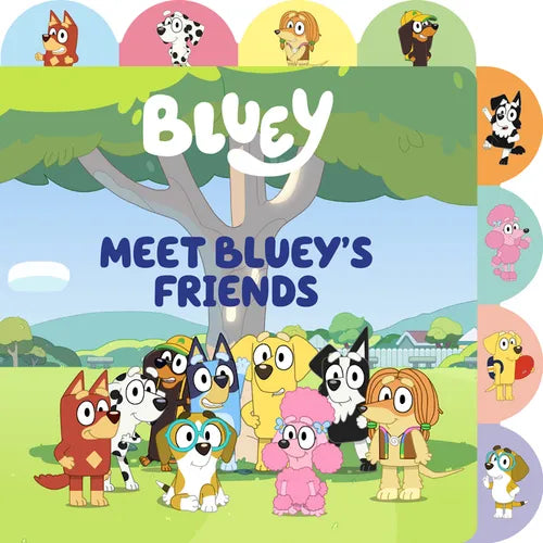 Meet Bluey’s Friends tabbed board book