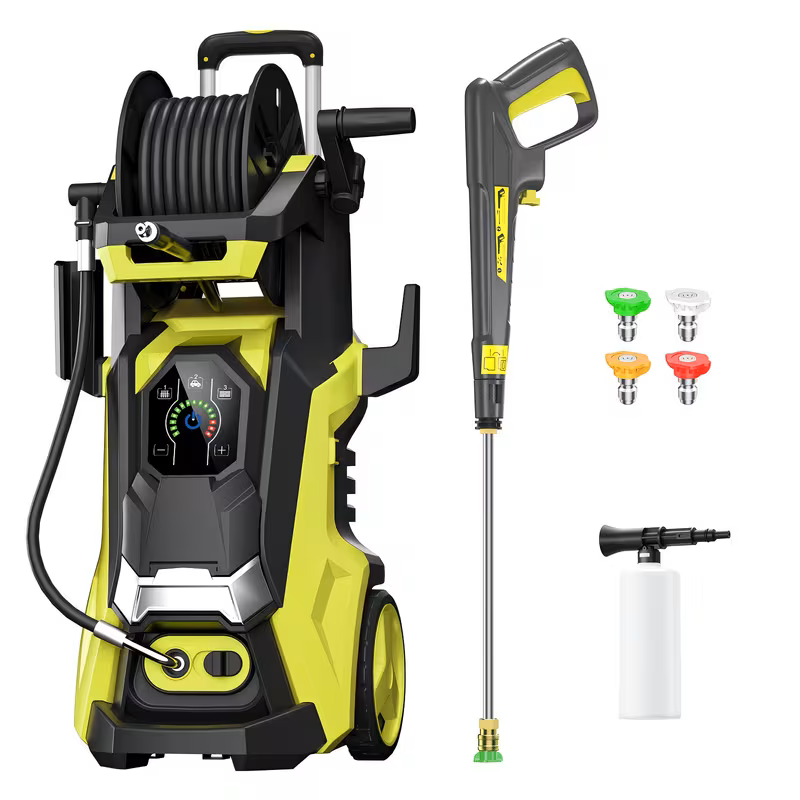4500 PSI Electric Pressure Washer with Foam Cannon