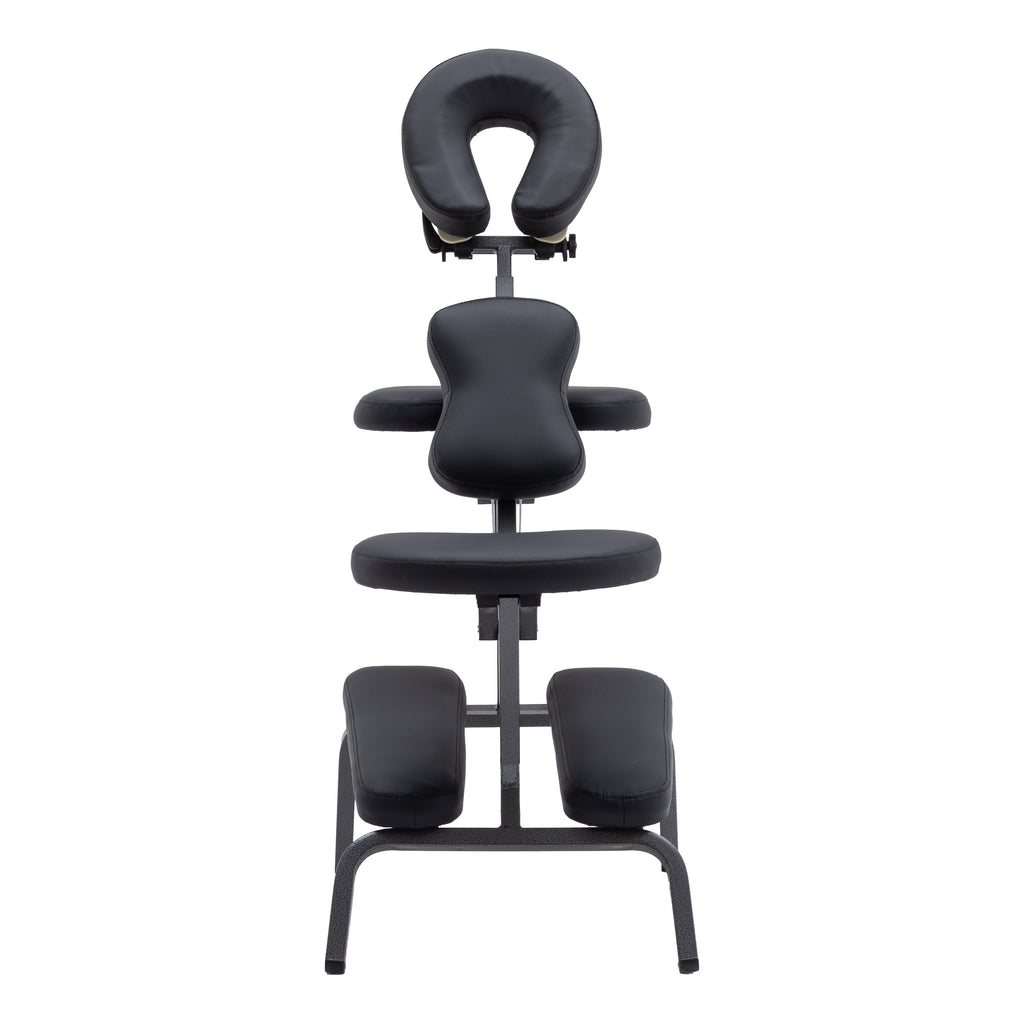 Portable Massage Chair for Tattoo and Spa with Adjustable Face Cradle and Carrying Bag