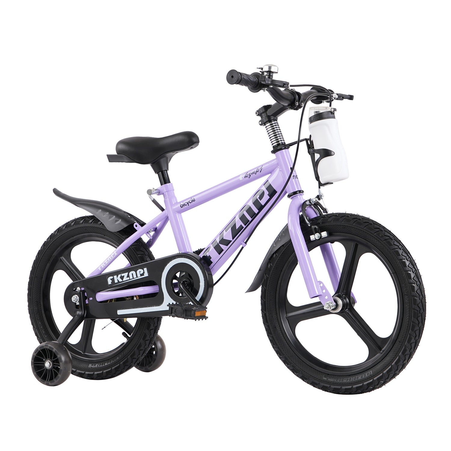16–18 Inch Kids Bike with Training Wheels – Pink or Purple