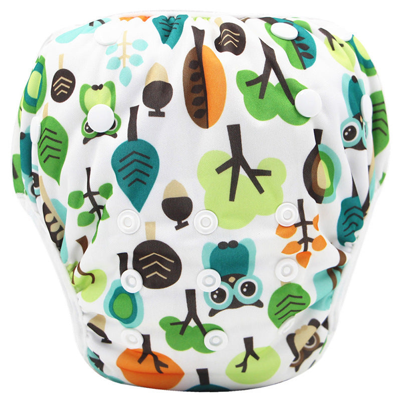 Cartoon Kids Swim Trunks