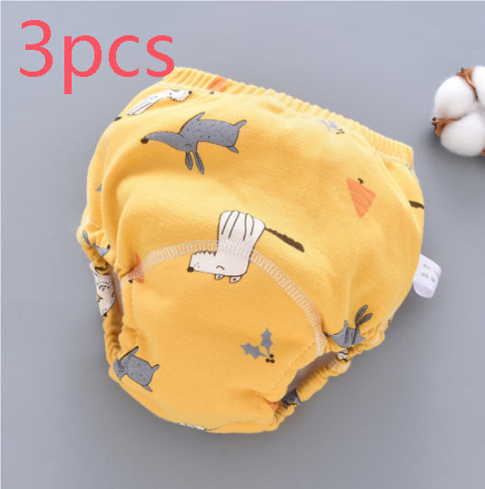3-Pack Washable Baby Training Pants
