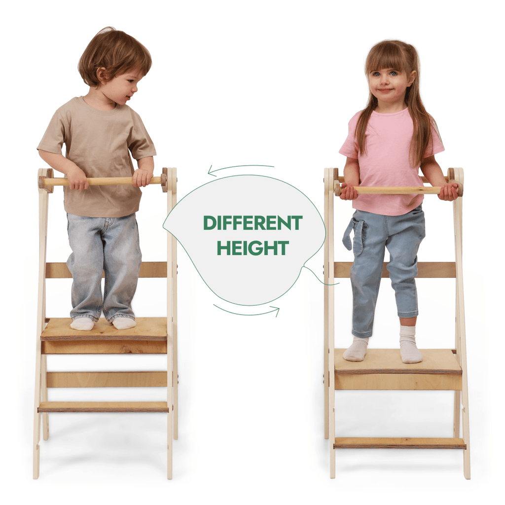 Adjustable Montessori Toddler Learning Tower