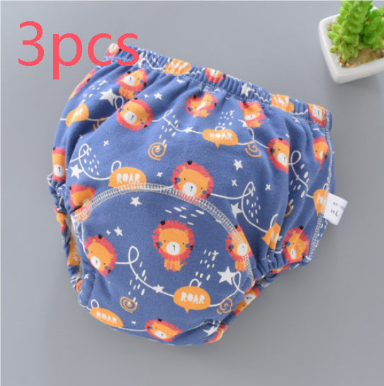 3-Pack Washable Baby Training Pants