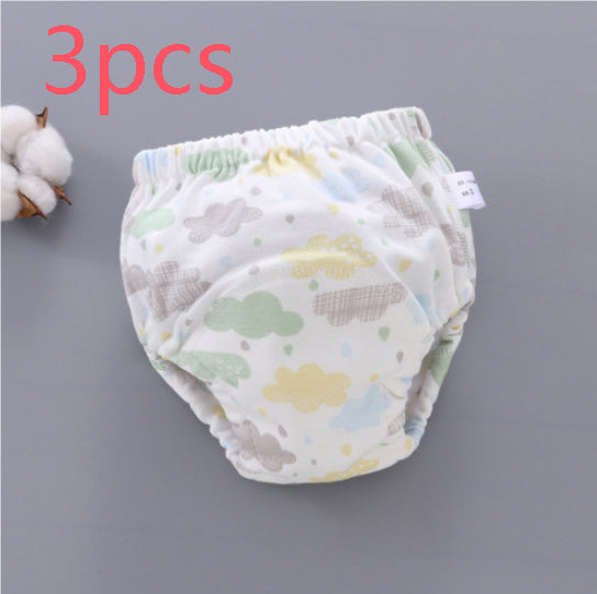 3-Pack Washable Baby Training Pants