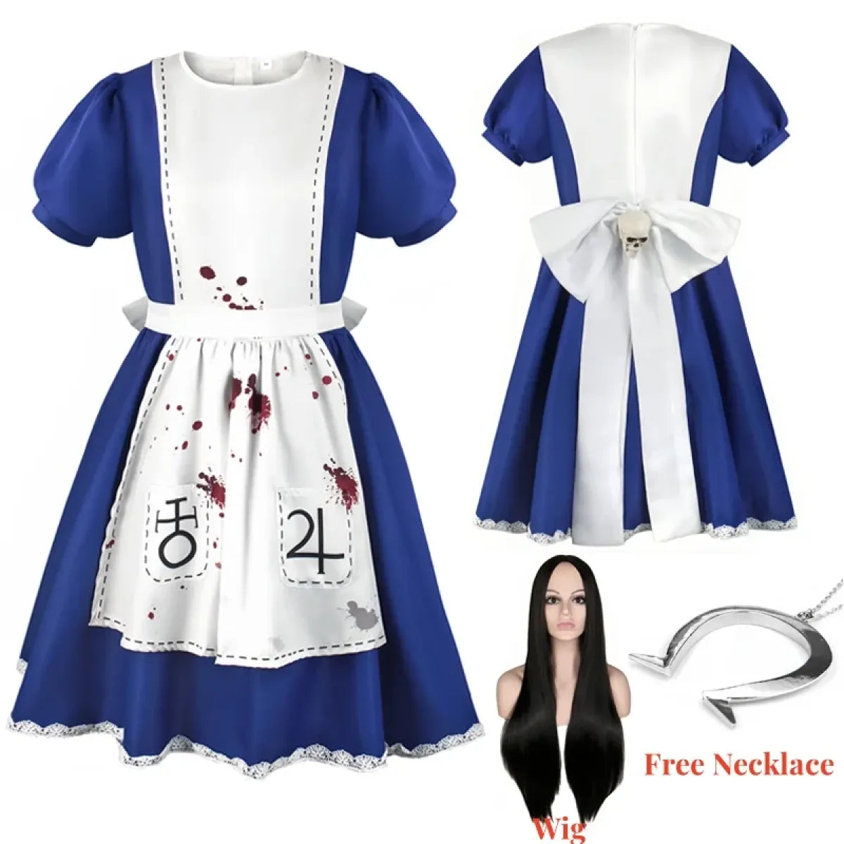 Alice Madness Returns Cosplay Costume Set