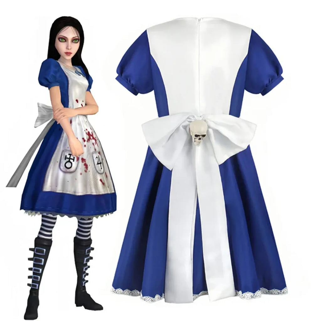 Alice Madness Returns Cosplay Costume Set