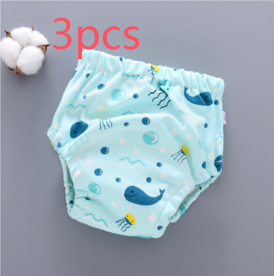 3-Pack Washable Baby Training Pants
