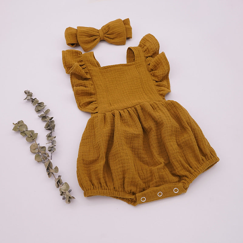 Baby Birthday Photo Romper