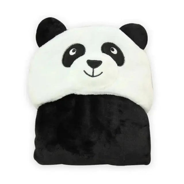 Double-Layer Cartoon Hooded Baby Towel