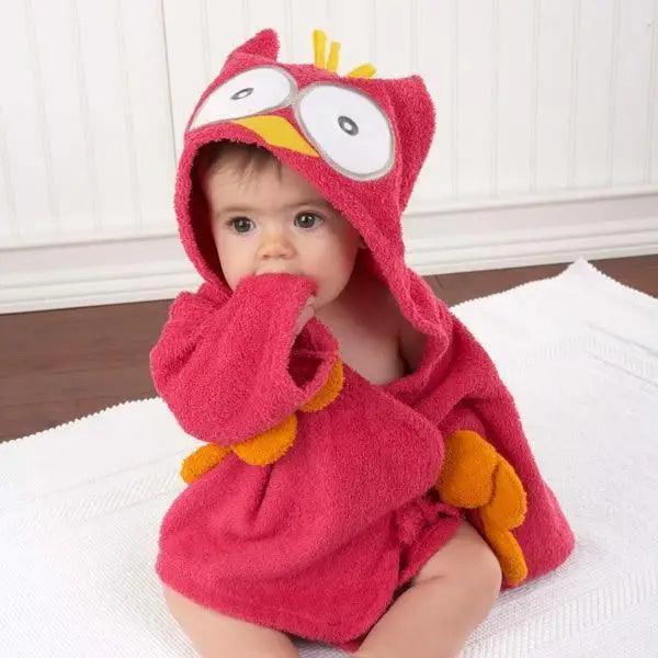 Cartoon Hooded Baby Bath Towel