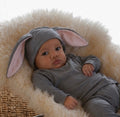 Grey Bunny Costume