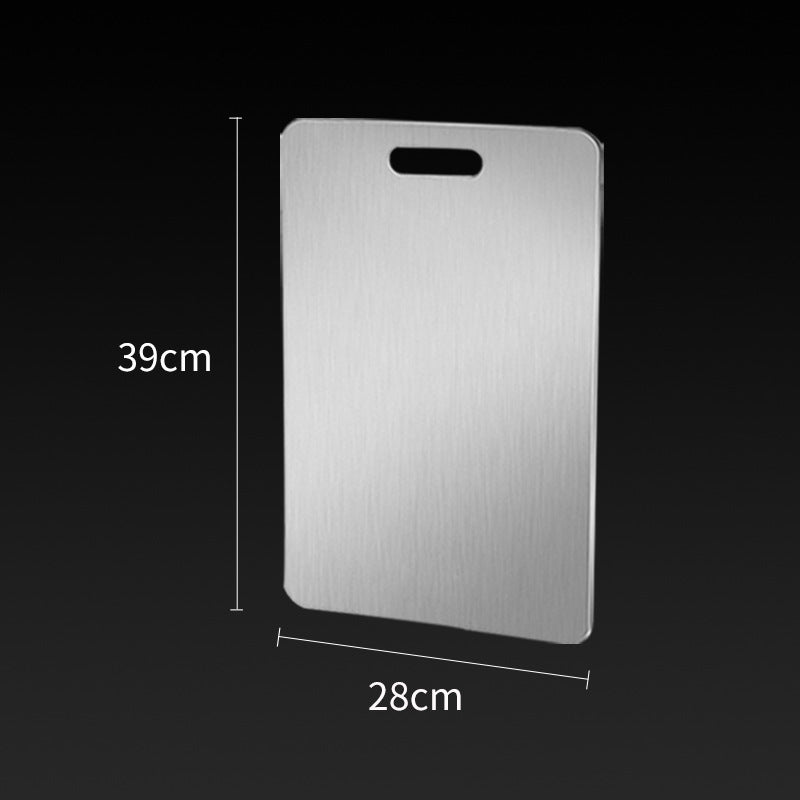 Double-Sided Stainless Steel Cutting Board