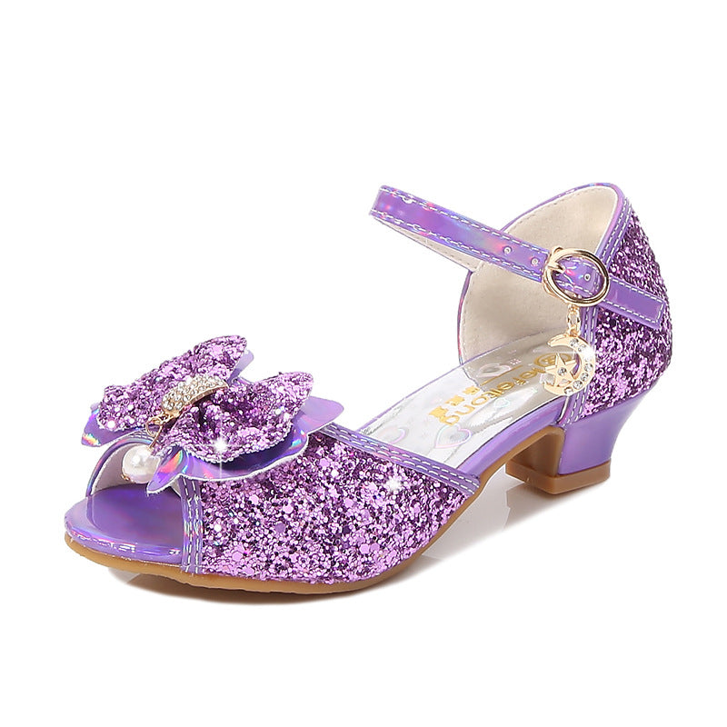 Girls Bow Princess Sandals – product view 6