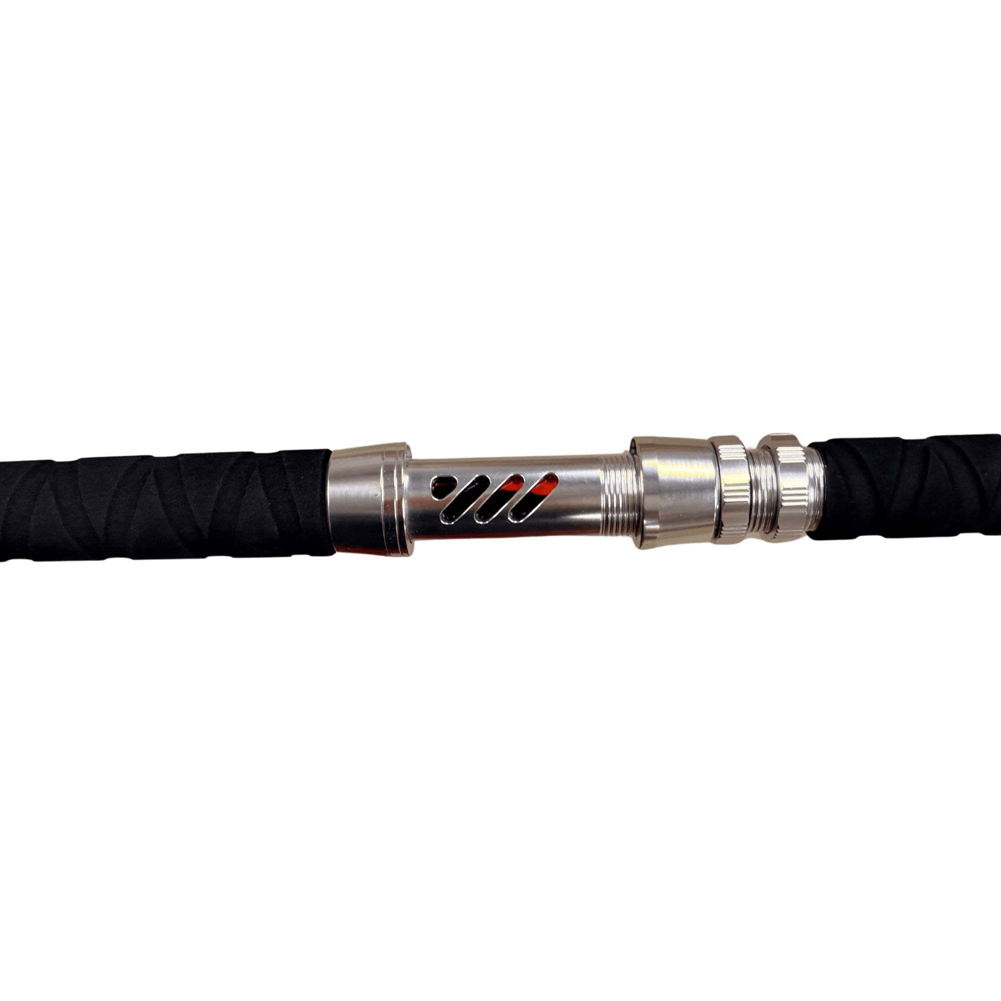 Black Dragon Fire Glow-in-the-Dark Spinning Rod
