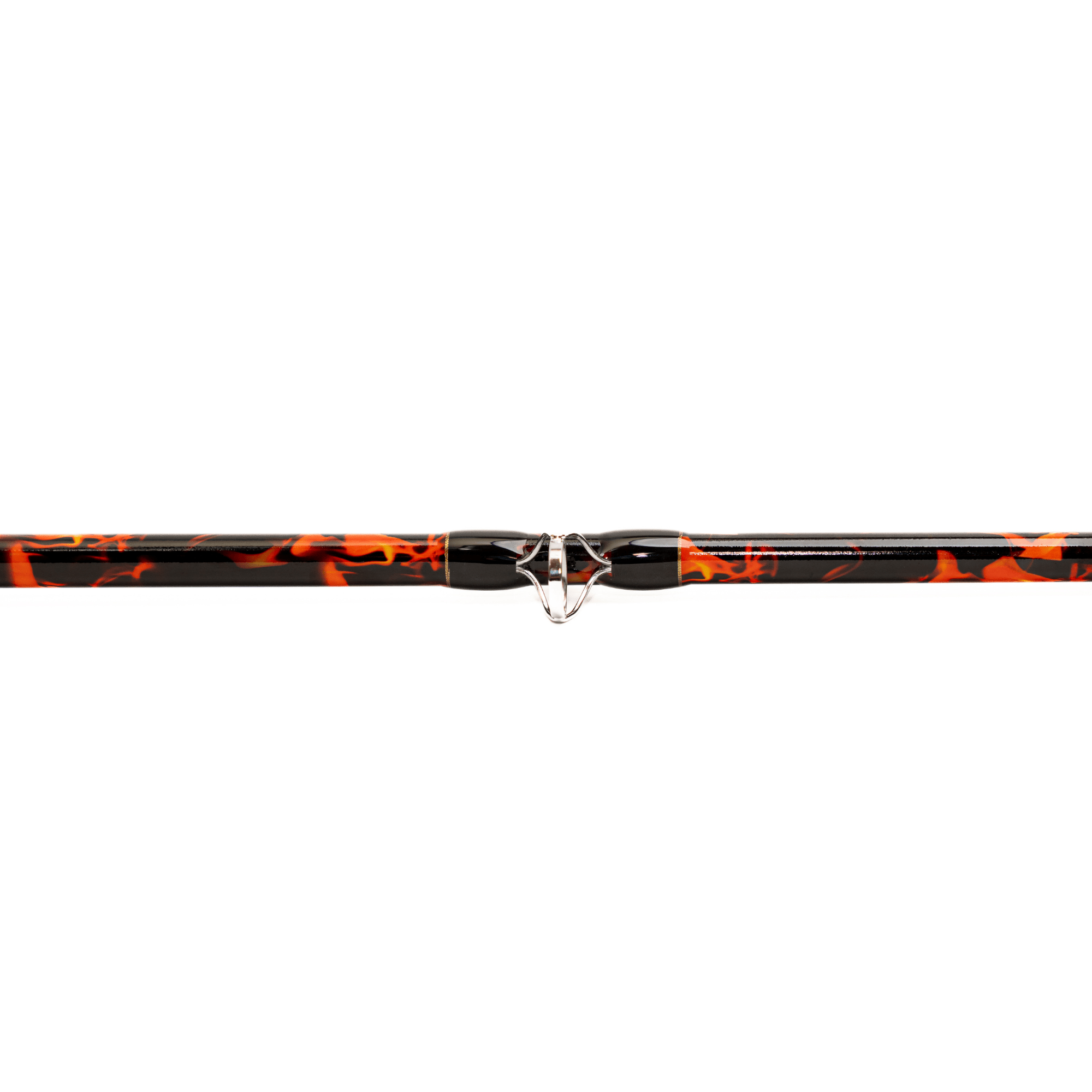 Black Dragon Fire Glow-in-the-Dark Spinning Rod