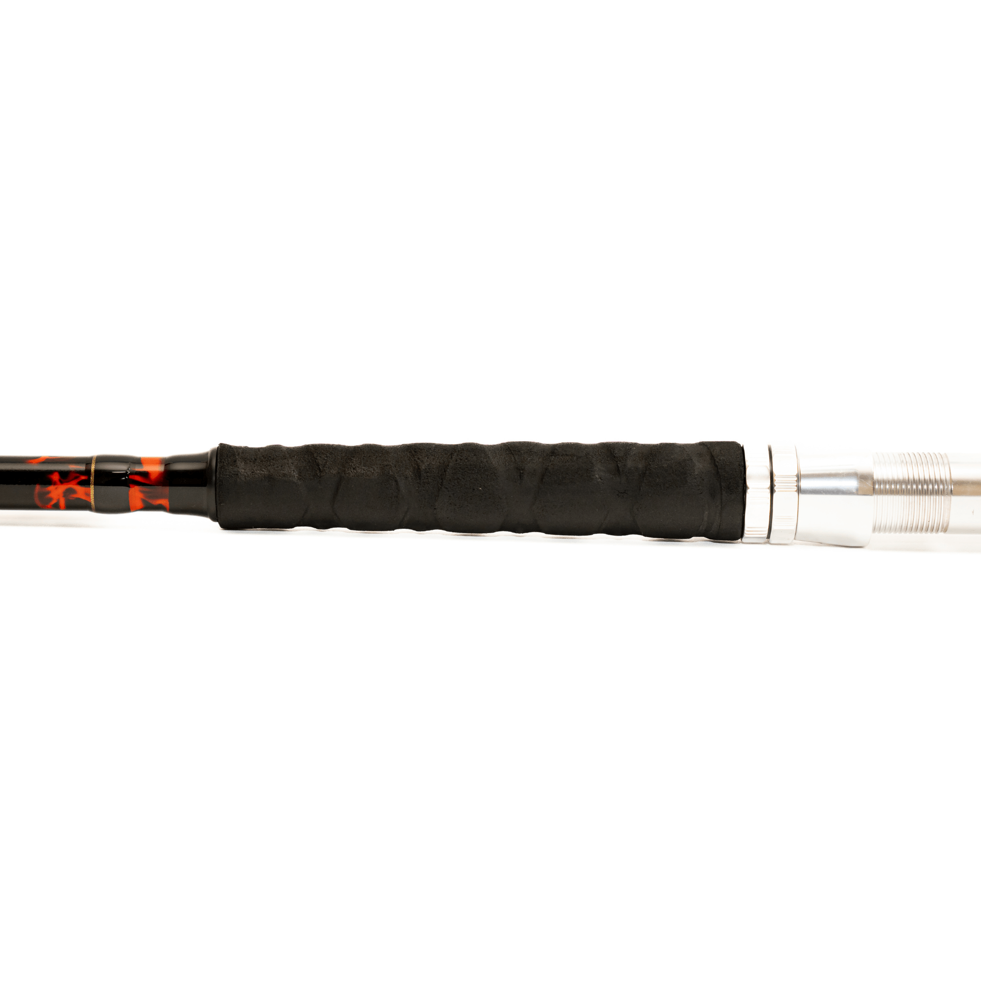 Black Dragon Fire Glow-in-the-Dark Spinning Rod