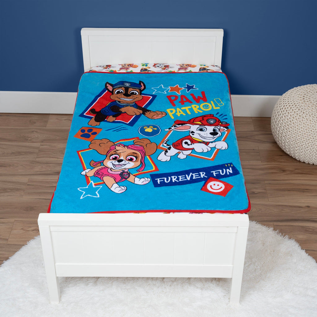 Paw Patrol Plush Musical Toddler Blanket