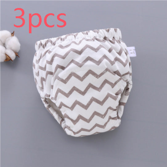 3-Pack Washable Baby Training Pants