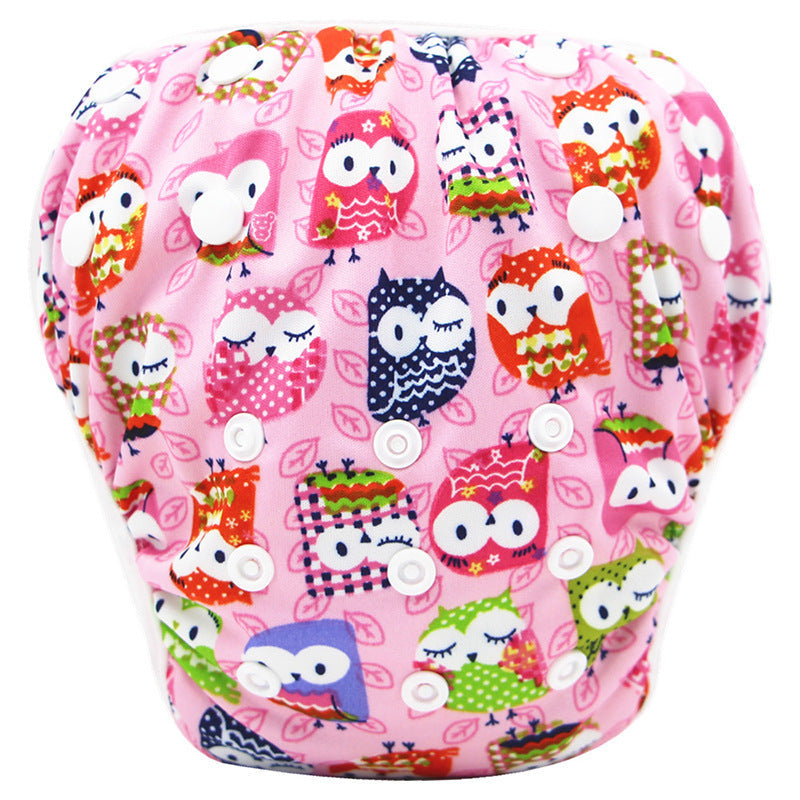 Cartoon Kids Swim Trunks