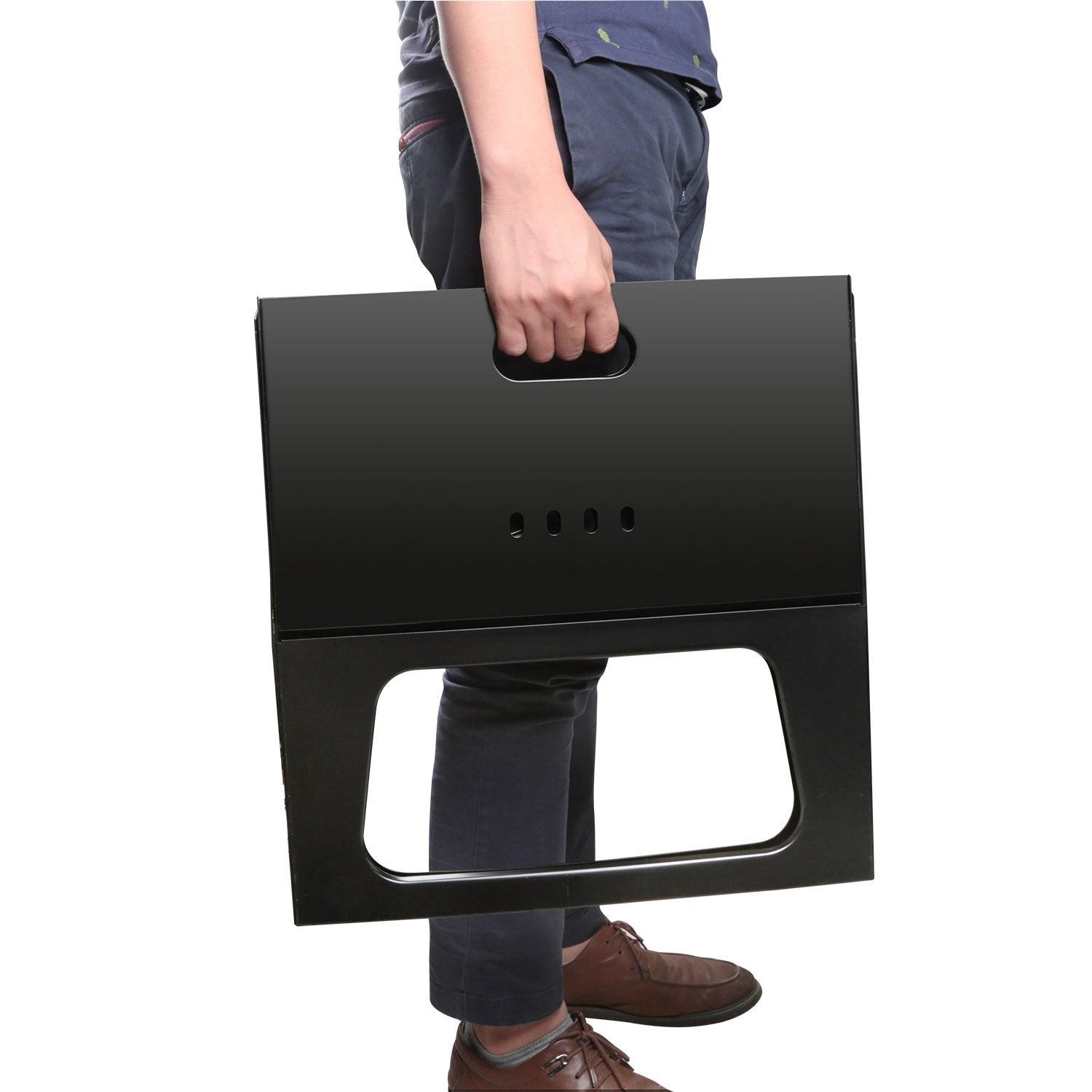 Portable Foldable Charcoal Grill – product view 2