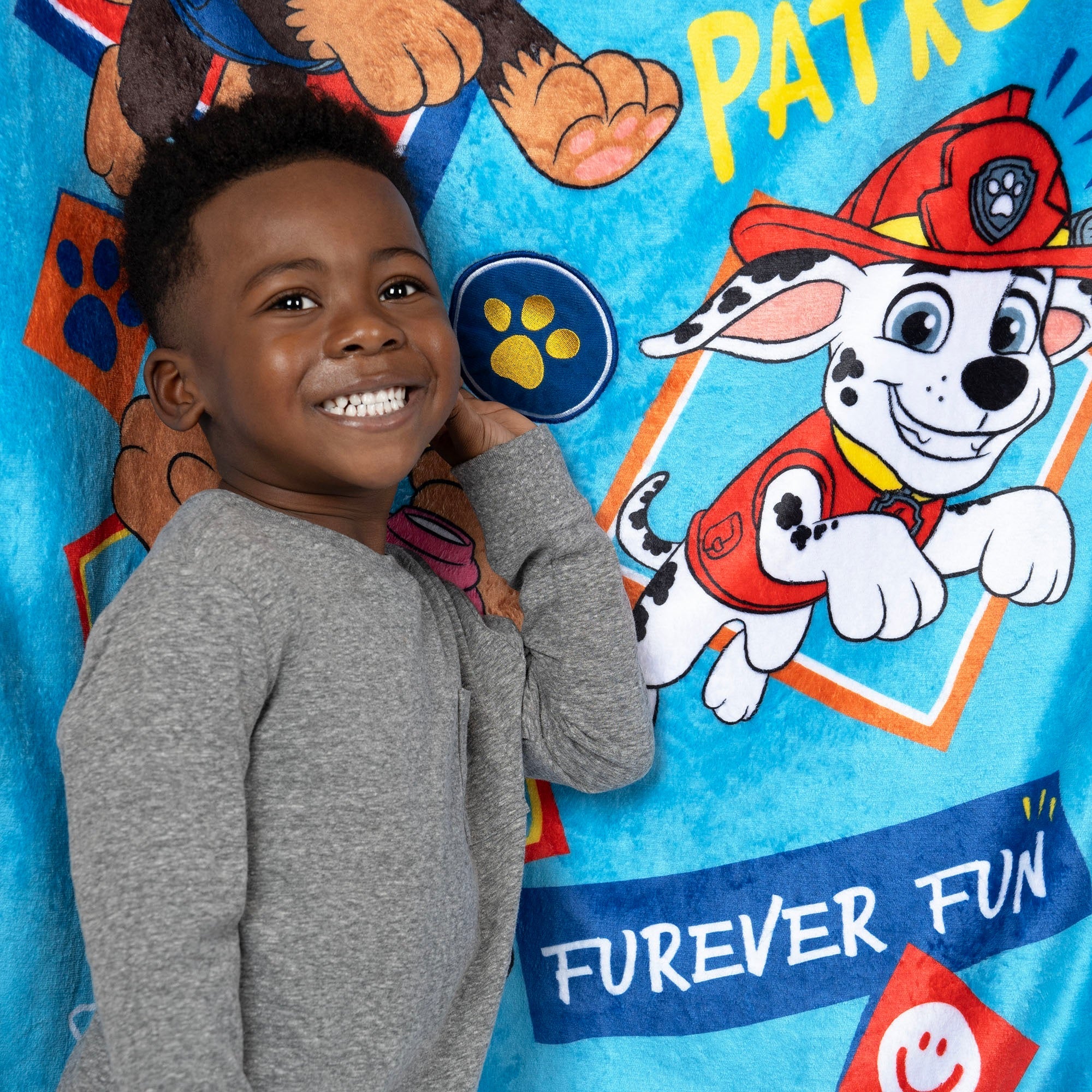 Paw Patrol Plush Musical Toddler Blanket