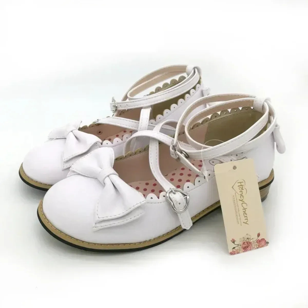 Girls Cross-Strap Princess Flats