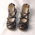 Girls Cross-Strap Princess Flats
