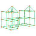 Glow-in-the-Dark 140-Piece STEM Fort Building Kit