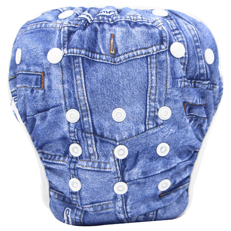 Cartoon Kids Swim Trunks