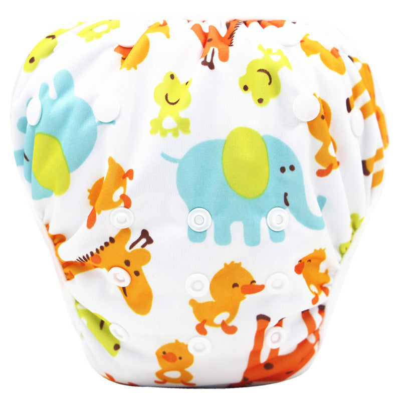 Cartoon Kids Swim Trunks