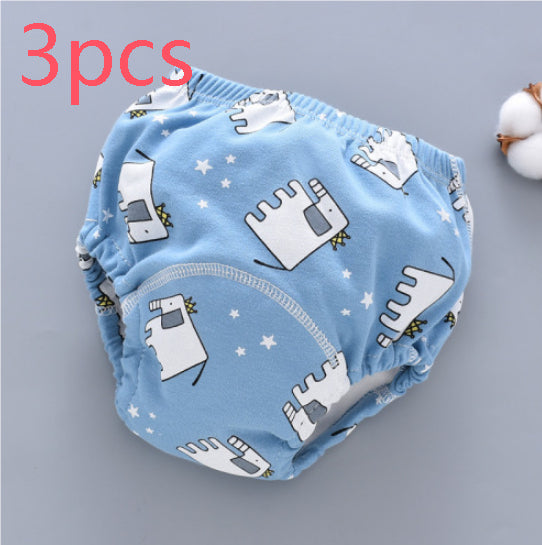 3-Pack Washable Baby Training Pants