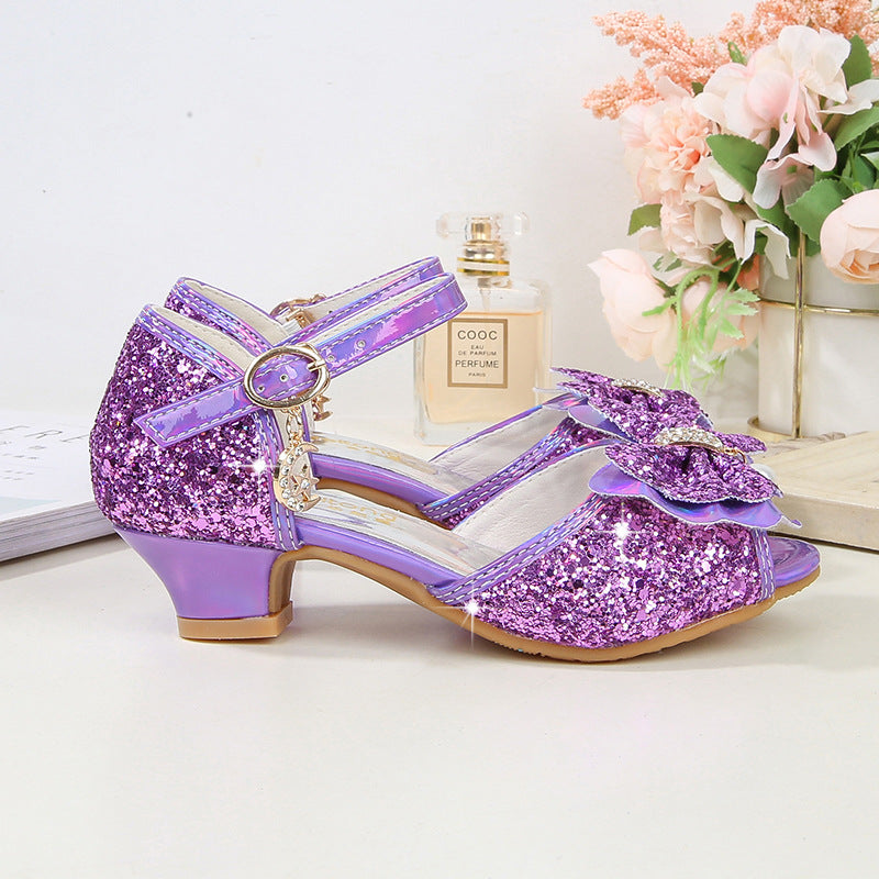 Girls Bow Princess Sandals – product view 2