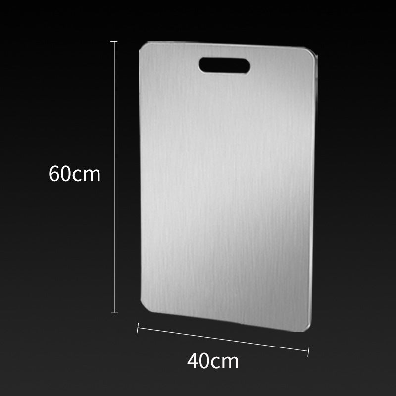 Double-Sided Stainless Steel Cutting Board