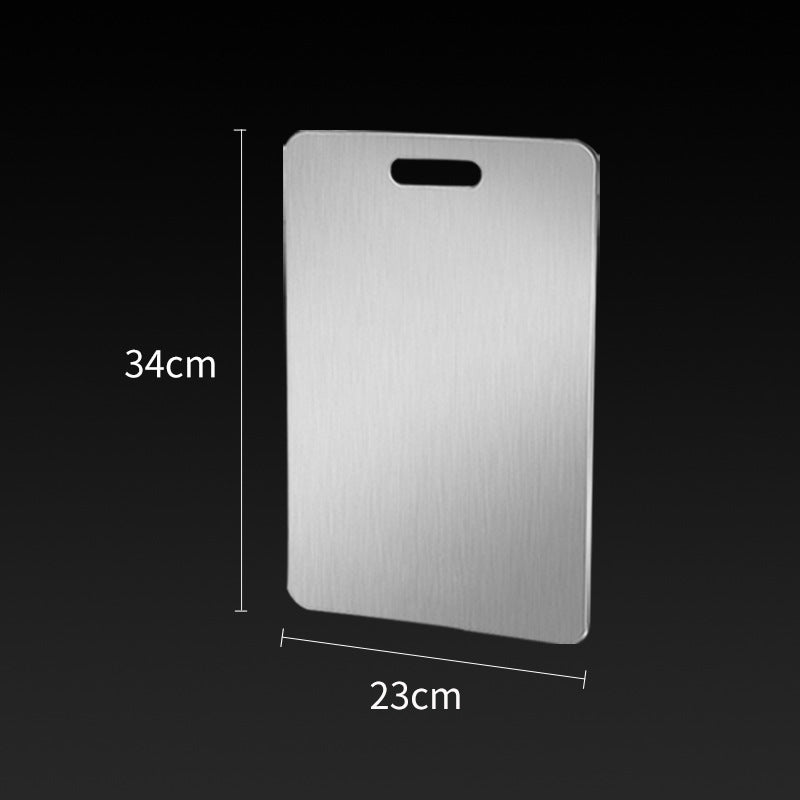 Double-Sided Stainless Steel Cutting Board