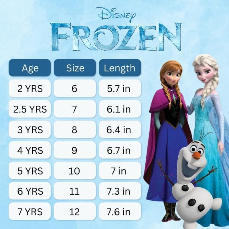 Disney Frozen Girls Light-Up Shoes – Size 8