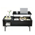 Lift-Top Coffee Table with Hidden Storage