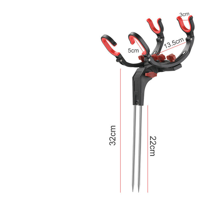 Anti-Rust Steel Fishing Rod Holder