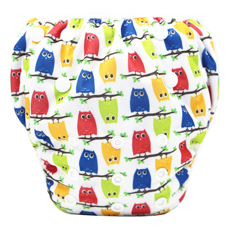 Cartoon Kids Swim Trunks