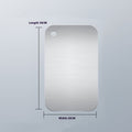 Double-Sided Stainless Steel Cutting Board
